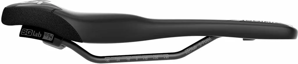 Selle VTT Confort SQLAB 6OX Ergowave Active 2.0 Noir pour Longues Sorties