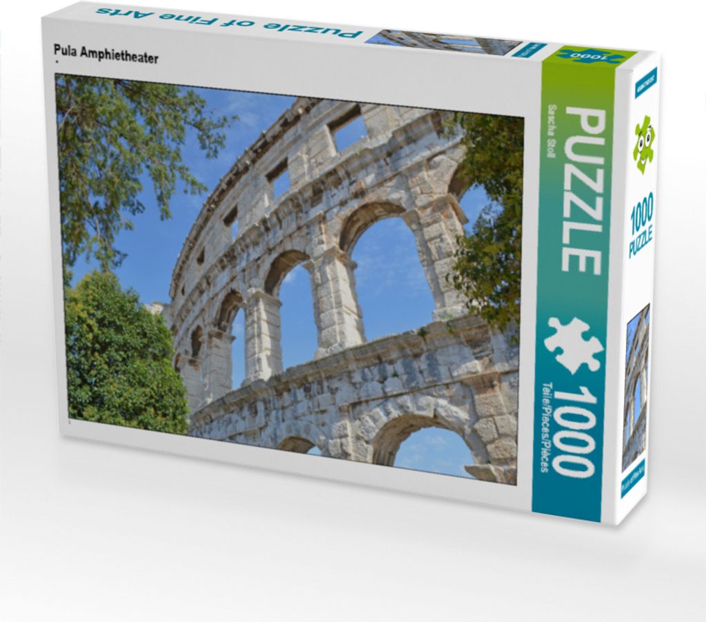 CALVENDO Puzzle Pula Amphietheater | 1000 Teile Lege-Größe Produktbild 