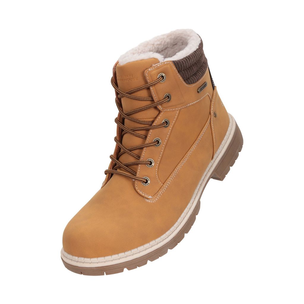 Mountain Warehouse - Herren Wanderstiefel "Oslo", Thermisches Material MW2327 (44 EU) (Hellbraun)