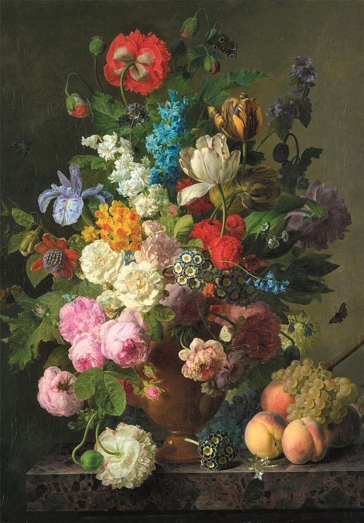 Puzzle CLE 1000 CompactMus.VanDaVasoDiFiFiori 39970 Image du produit 
