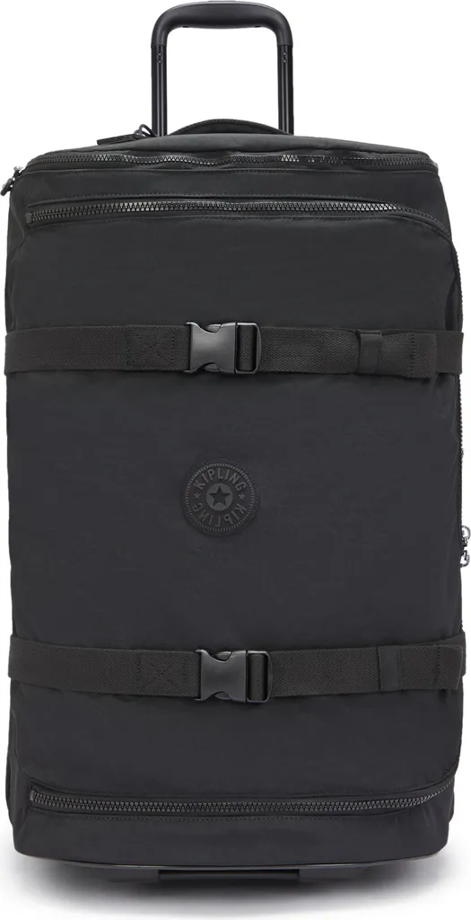 Kipling Aviana M Valise Noire Légère et Résistante à Deux Roulettes