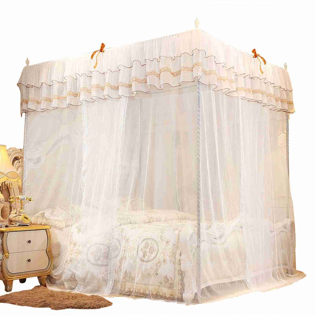 Rideau d'auvent de lit de luxe, modèle "Princess", avec Image du produit 