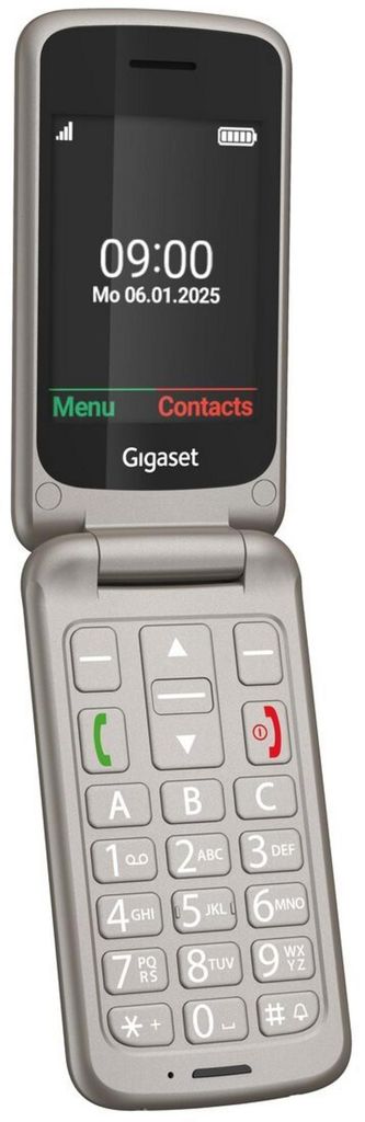 Gigaset Móvil Senior GL595 2.8" SIM Grey Titanium Imagen del producto 