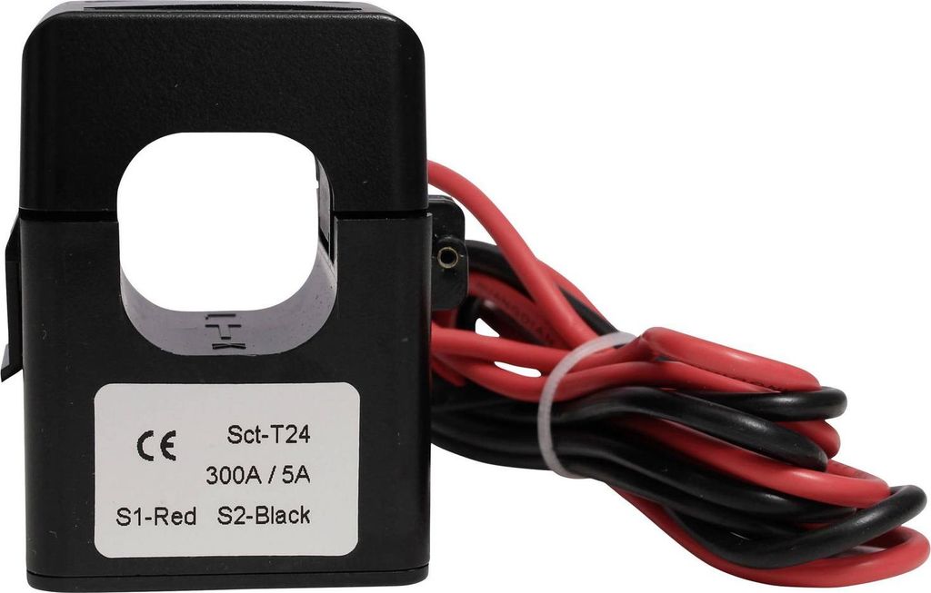 Counttec Esct T24 Messstromwandler Primärstrom 300 A Sekundärstrom 5 A Stromkabel