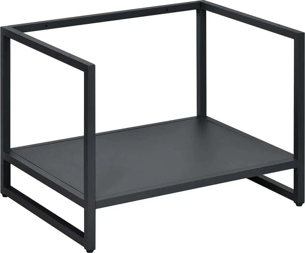Struttura WILL Sottolavello Metallo 120cm - Minimalismo Nero Opaco