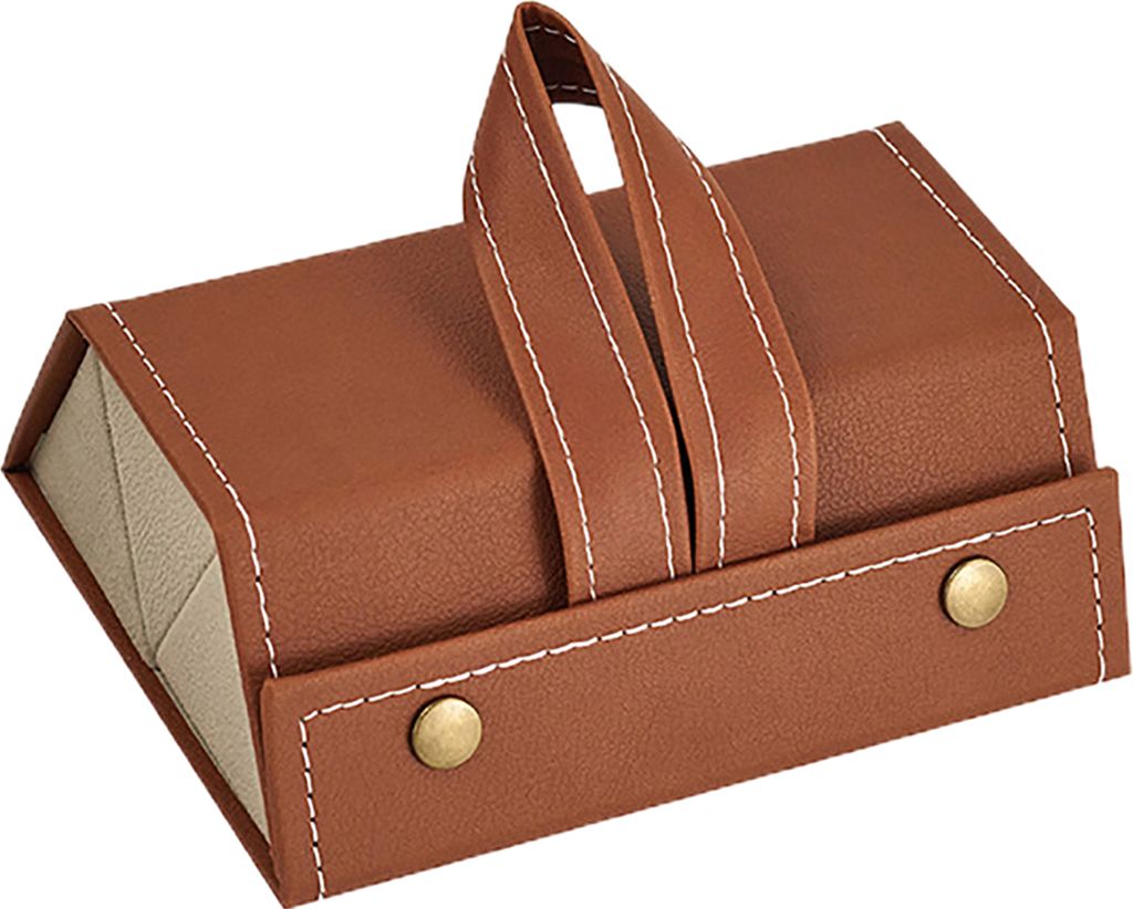 Brillen-Aufbewahrungsbox mit Metalldruckknöpfen, mehrere Fächer, einfarbiges Design, Sonnenbrillen-Schmuck-Organizer, Aufbewahrungskoffer