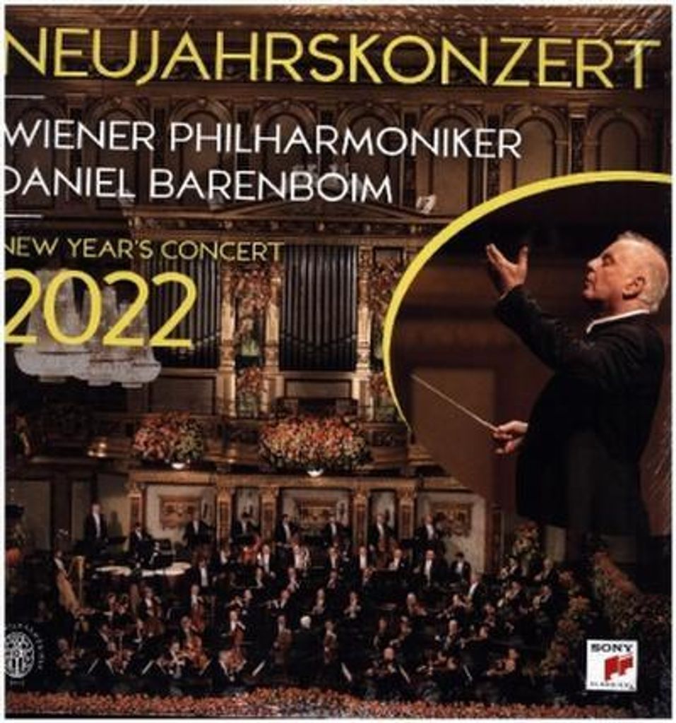 Daniel Barenboim & Wiener Philharmoniker - Neujahrskonzert 2022 / New Year's Concert 2022 (3 LP)