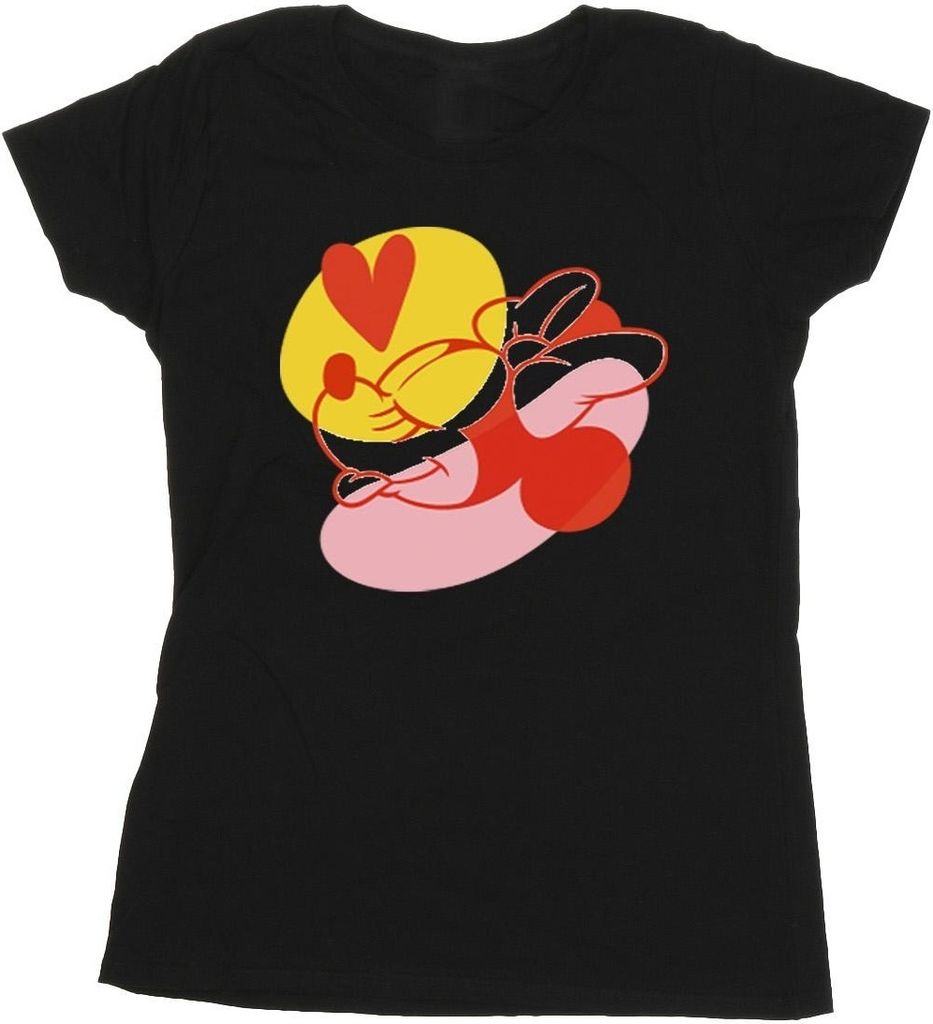 Disney - T-Shirt für Damen BI33696 (S) (Schwarz) Produktbild 