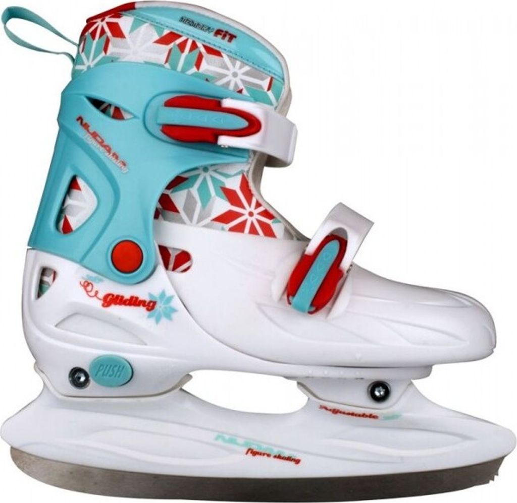 Nijdam Kinderkunstlaufschlittschuh Verstellbar - Twist & Produktbild 
