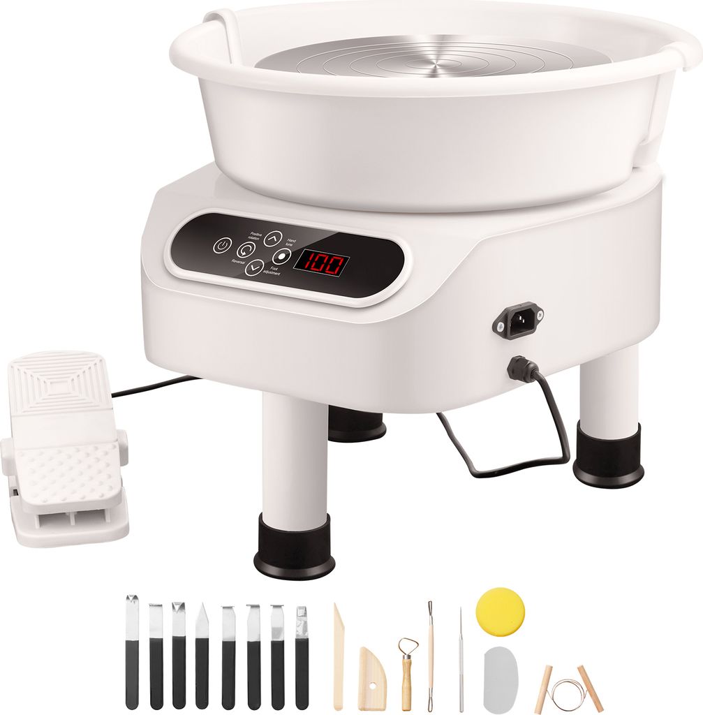 SucceBuy-Töpferscheibe, 11-Zoll-Töpferformmaschine. 450 W Produktbild 