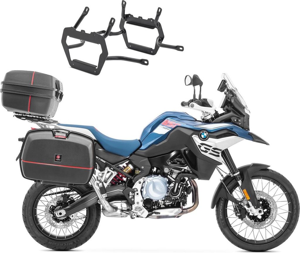 Seitenkoffer + Topcase passend für BMW F 750 / 850 GS 18-23 Produktbild 