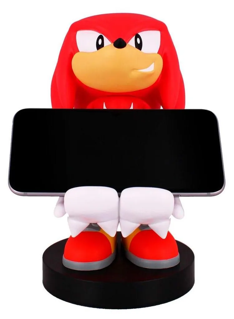 Statue Support Knuckles Sonic 21cm avec Bras Robustes Cable Guy Rouge - 9