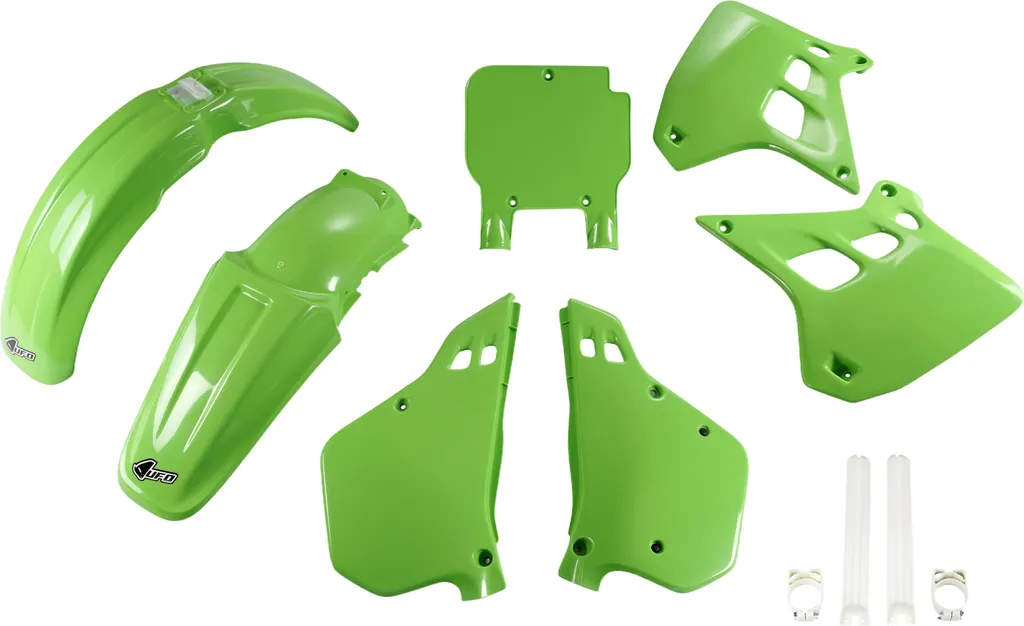Remplacer Plastiques Cassés KX250 90-91 avec le Kit Complet UFO