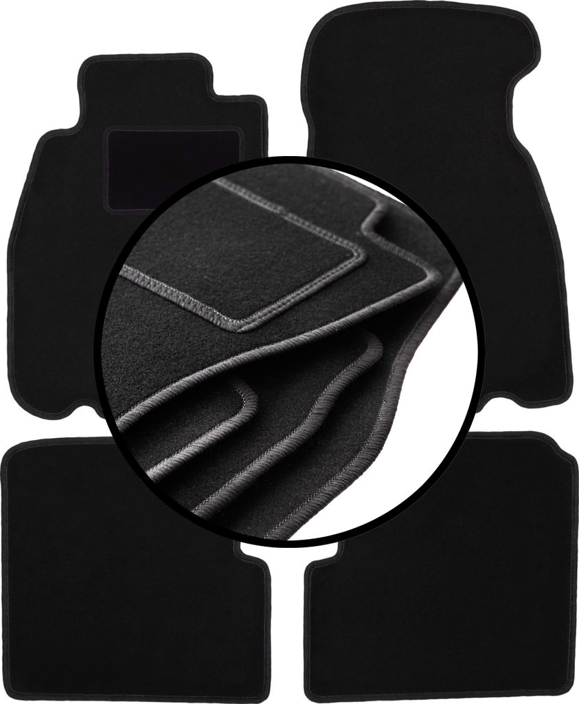 Komplettset Veloursmatten für: Volvo V40 I Kombi (1995-2004)