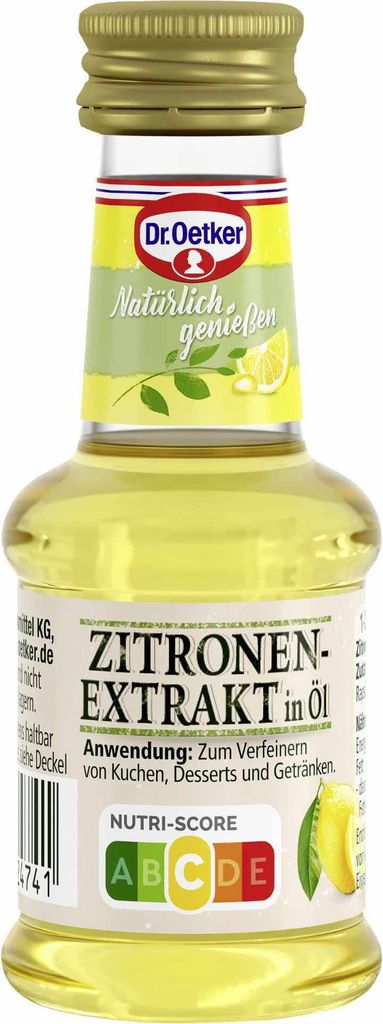 Estratto di limone naturale Oetker 0,035 litri Immagine del prodotto 