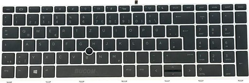 Tastatur für HP ProBook 650 655 G4 G5 450 455 470 G5 mit Backlit deutsch