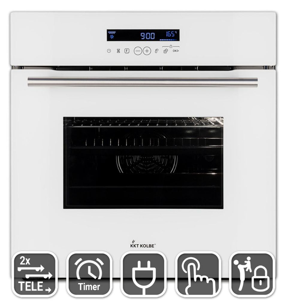 Four encastrable, electrique, 60cm 70L Gril Circulation de Image du produit 