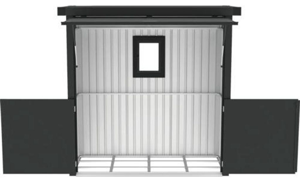 Bodenrahmen Konsta 204 x 88 cm für Grillhaus Metall Produktbild 