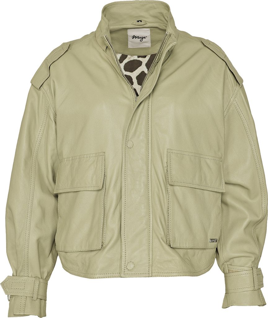 Maze Lederjacke 42020132 Damen eucalyptus M