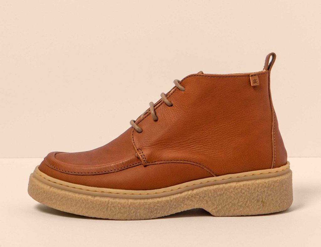 El Naturalista Schnürstiefel Damen N5902 WAX NAPPA TOFFEE / ARPEA Farbe Braun