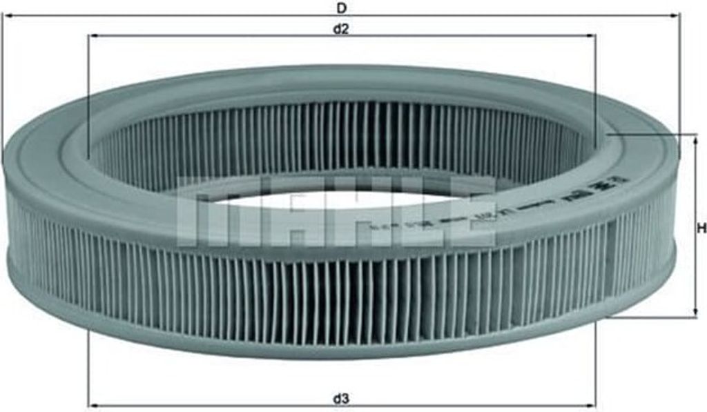 Luftfilter KNECHT LX 203