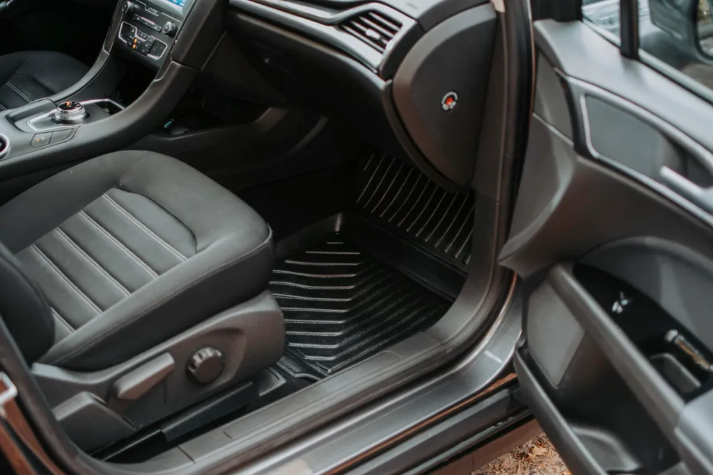 Tappetini 3D Skoda Karoq 2017+ Wielganizator - Protezione Gomma Bordo Alto - 4
