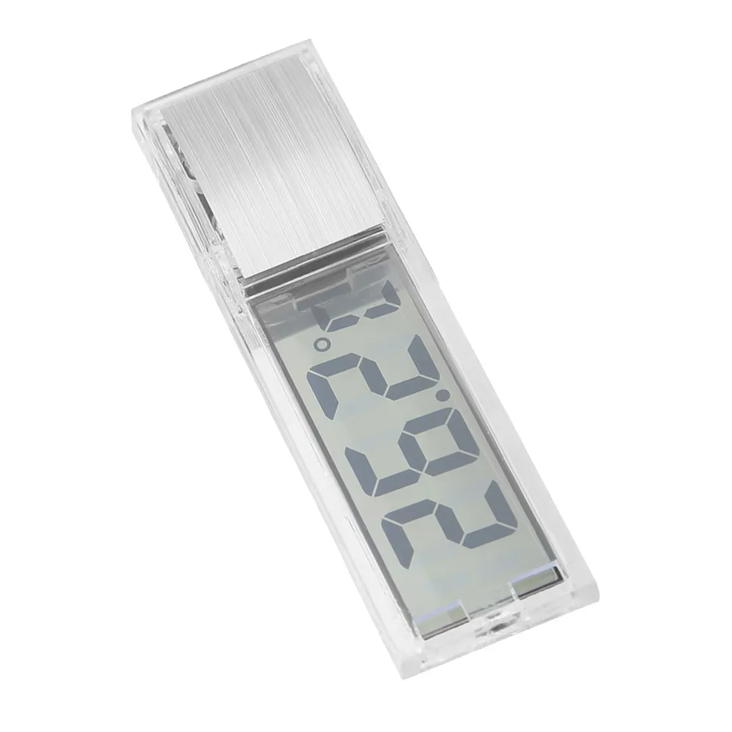 Termometro Digitale Acquario Minimal - Display Trasparente 3D LED - 7
