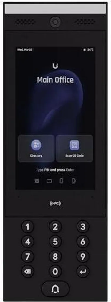 Interphone Alimentation PoE 48V DC Noir avec Audio Bidirectionnel Net - 7