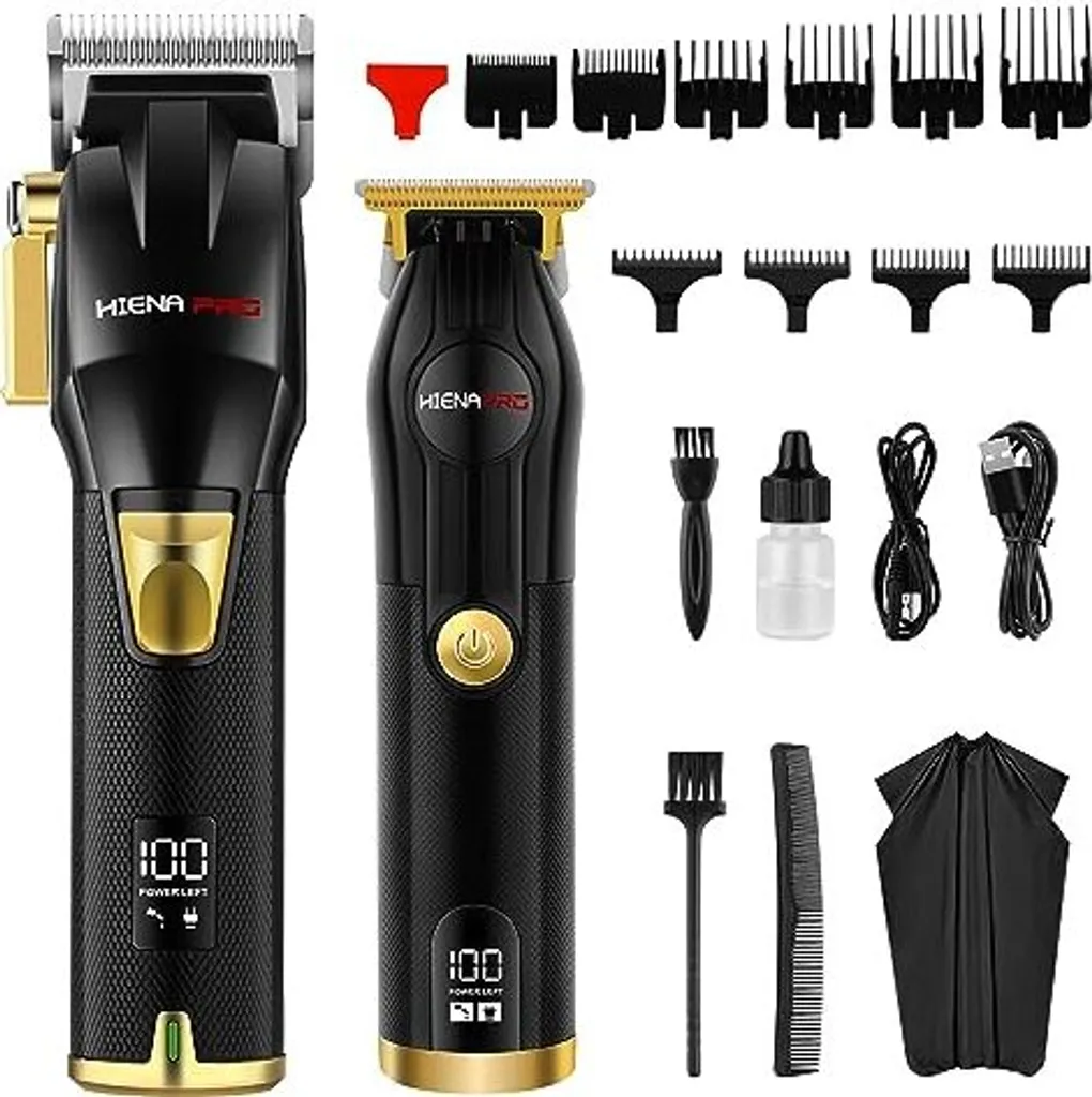 Set Regalo Uomo Hiena Pro Tagliacapelli: Eleganza e Precisione T-Liner