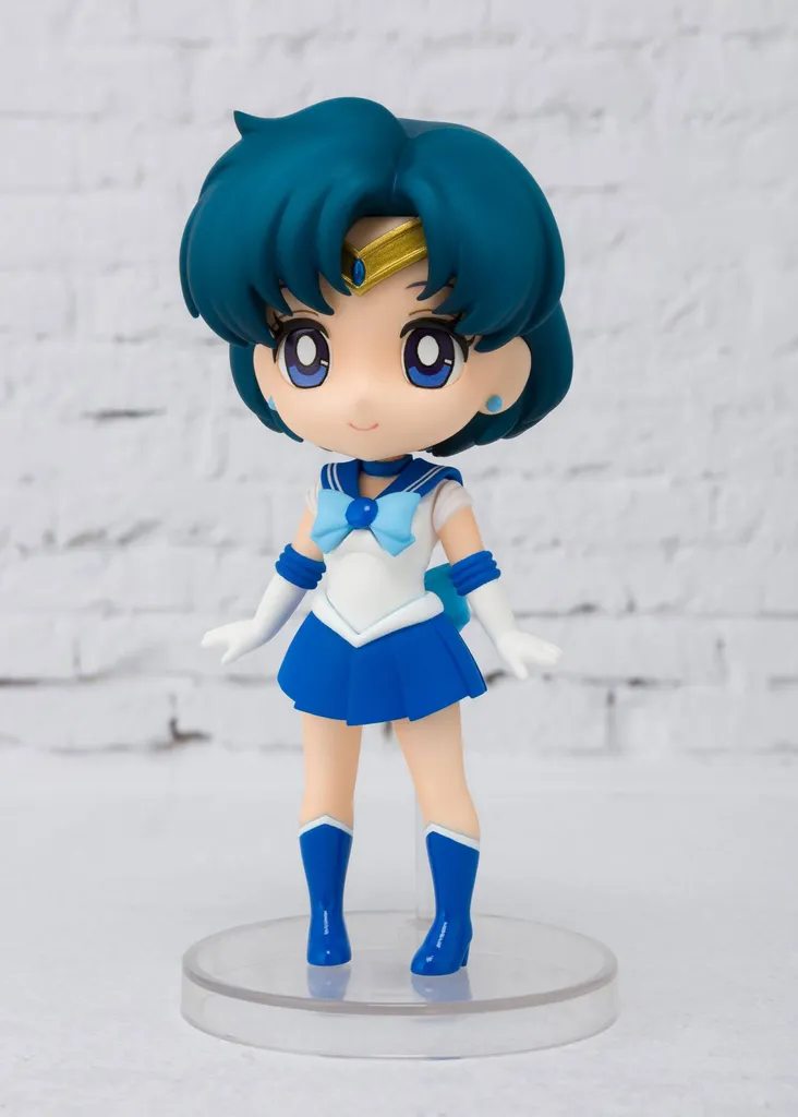 Figurine Sailor Moon Merkur originale Figuarts mini compacte 9cm - 3