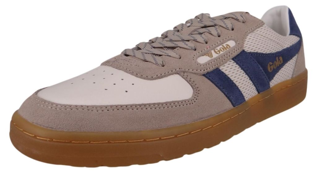 Gola Herren Low Sneaker Hawk'83 CMB772 Low Top CMB772 Weiß