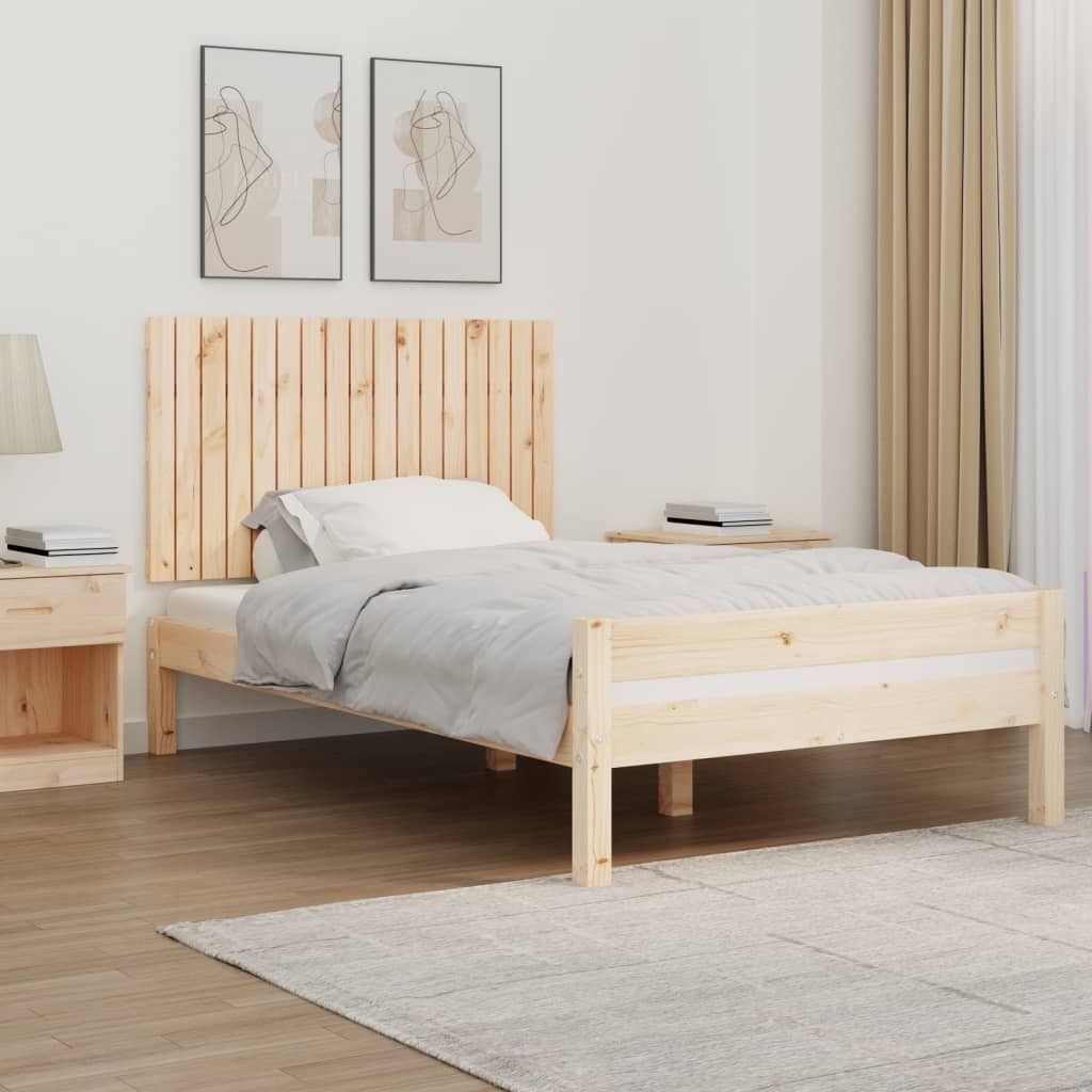 vidaXL Wand Kopfteil 108x3x60 cm Massivholz Kiefer - Wand-Kopfteil - Wand-Kopfteile - Kopfteil - Bett-Kopfteil