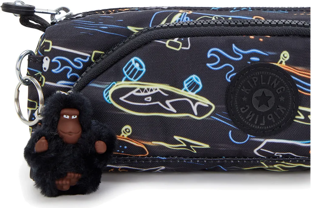 Kipling Astuccio Matite Nero | Portapenne Professionale Uomo - 4