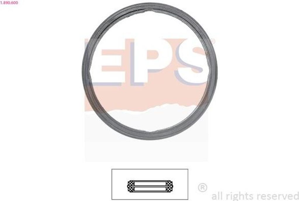EPS Dichtung Thermostat 1.890.600 für FIAT DUCATO Kasten (290)