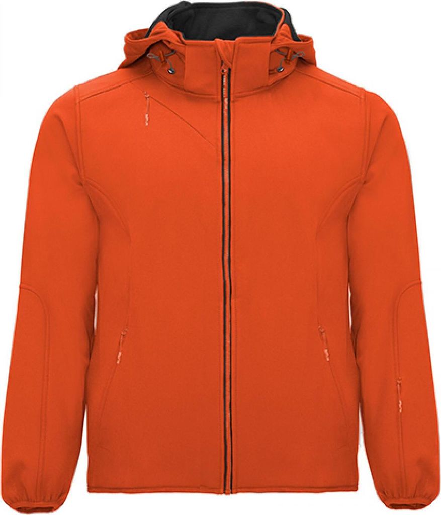 Roly SS6428 | Herren Siberia Softshell Jacket, Wasser- und Produktbild 