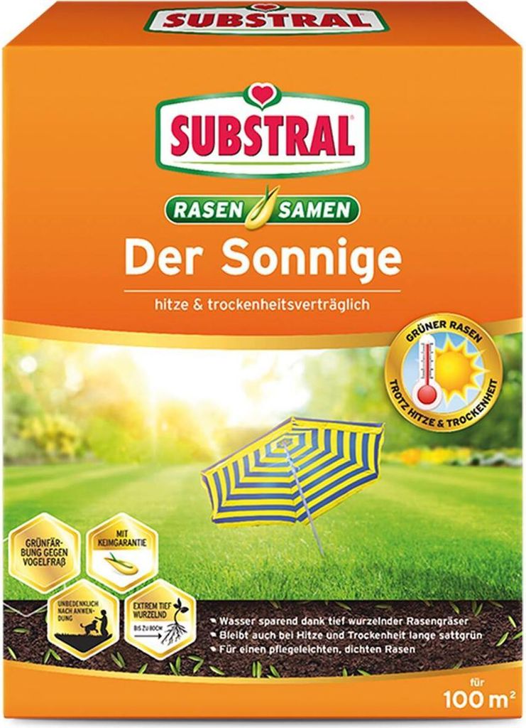 Substral Rasensamen Der Sonnige - 2,25 kg Produktbild 