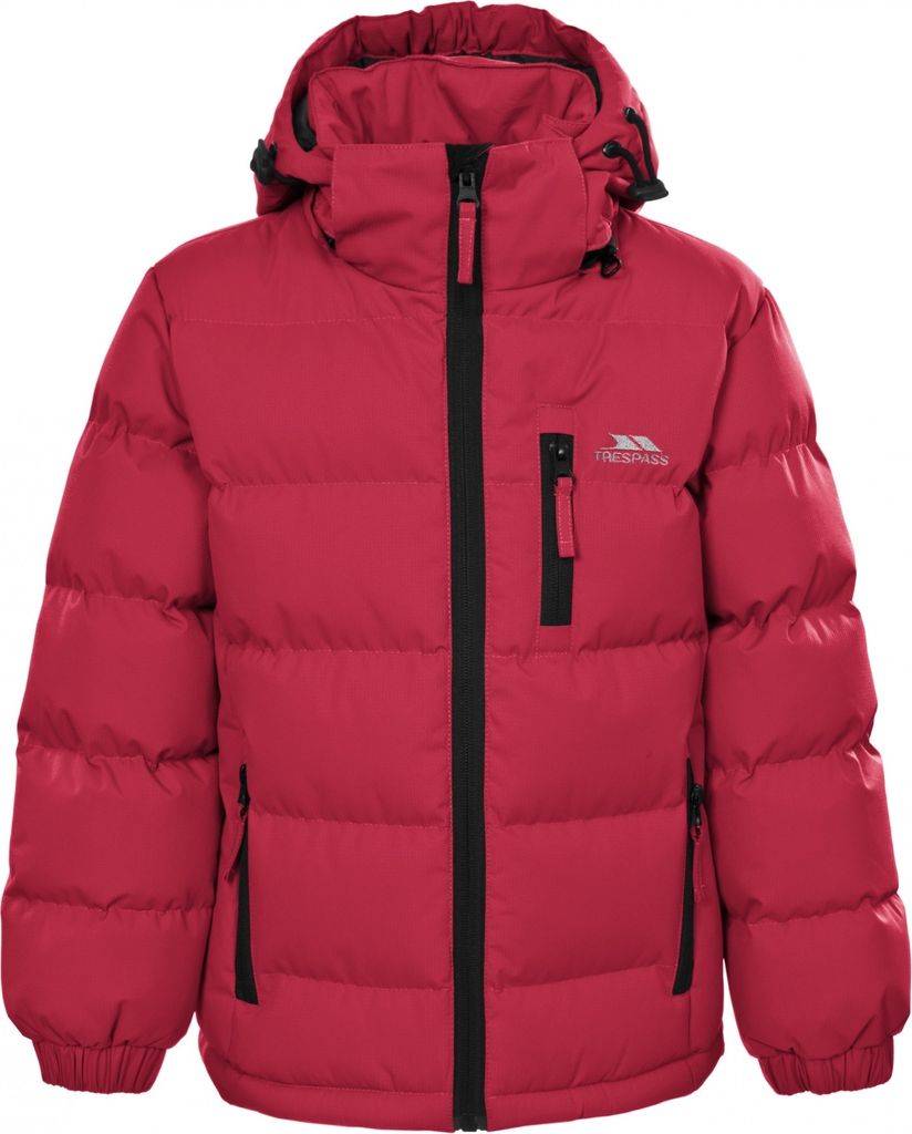 Trespass Jungen Tuff Winterjacke / Steppjacke TP906 (140 (9-10 Jahre)) (Rot)