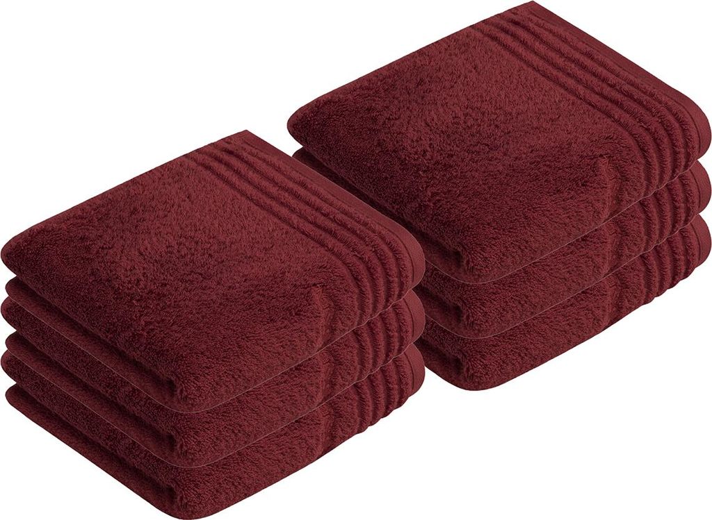 6er Pack Handtuch Vienna Style Supersoft von der Marke Vossen 50 x 100 cm