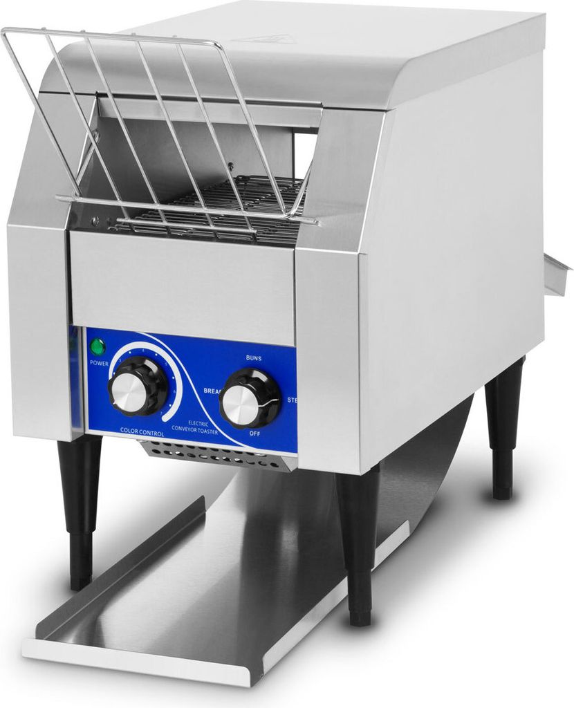 VERTES Durchlauftoaster Toaster mit Laufband aus Edelstahl Produktbild 