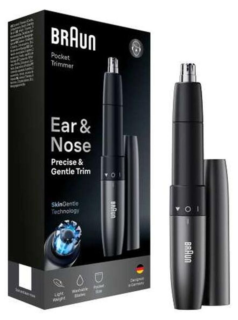 Braun EN 20, Ucho, Nos, Čierna, Batérie Obrázok produktu 