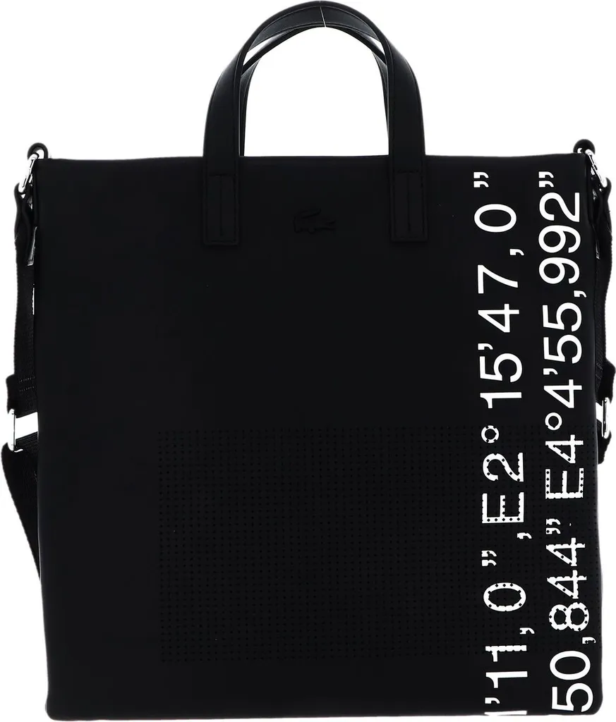 Borsa Shopping Lacoste S Concept - Chic Urbano Nero - Spedizione Rapida