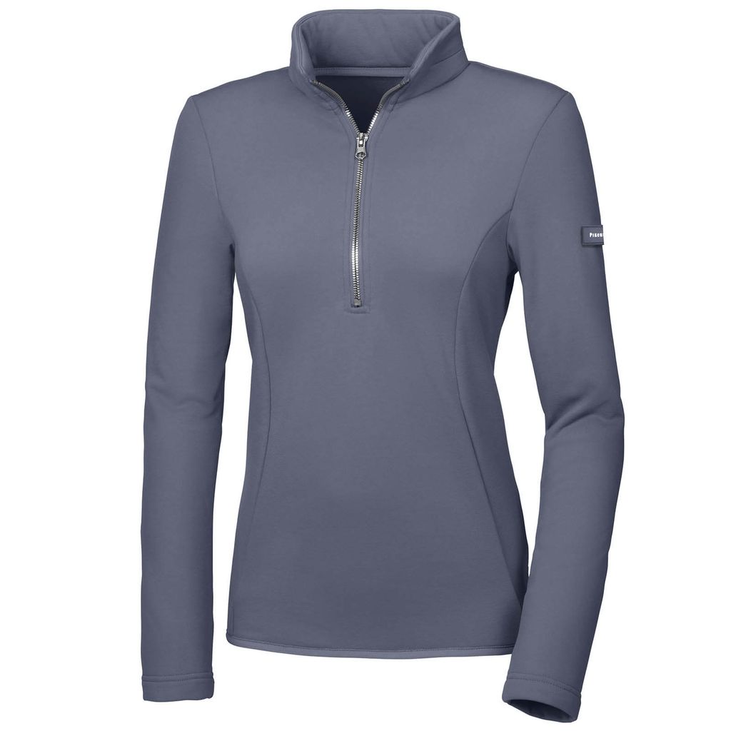 Pikeur Damen Polartec Powerstretch Funktionsshirt, Dameshirt, Shirt " PK_DINA " Größe - 40 Farbe - dove blue