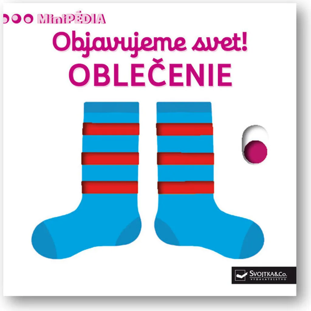 Apprendre les Vêtements avec MiniPÉDIA Oblečenie : Livre Éducatif Premier Âge