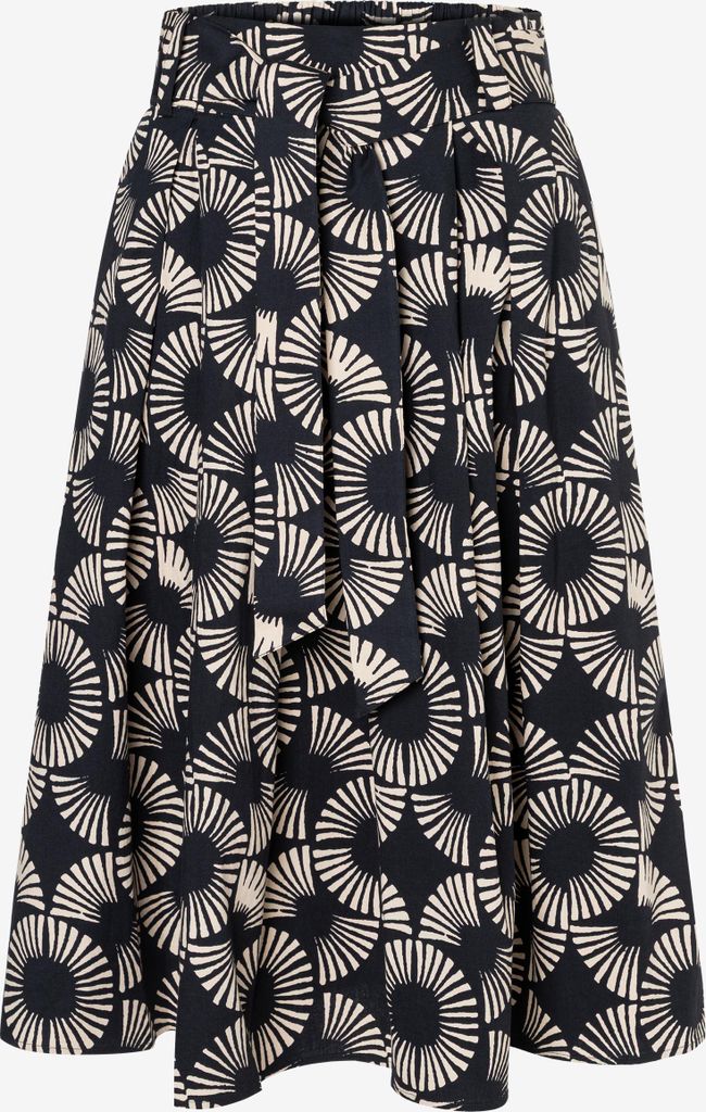 MORE & MORE Poplin Print Skirt 2790 small moder 36