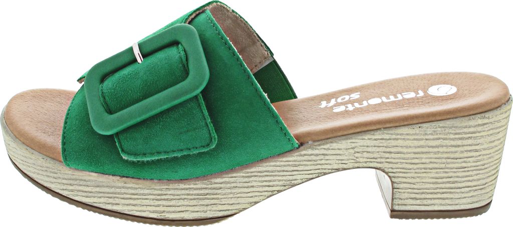 Remonte Damen Pantolette in Grün, Größe 41 Produktbild 