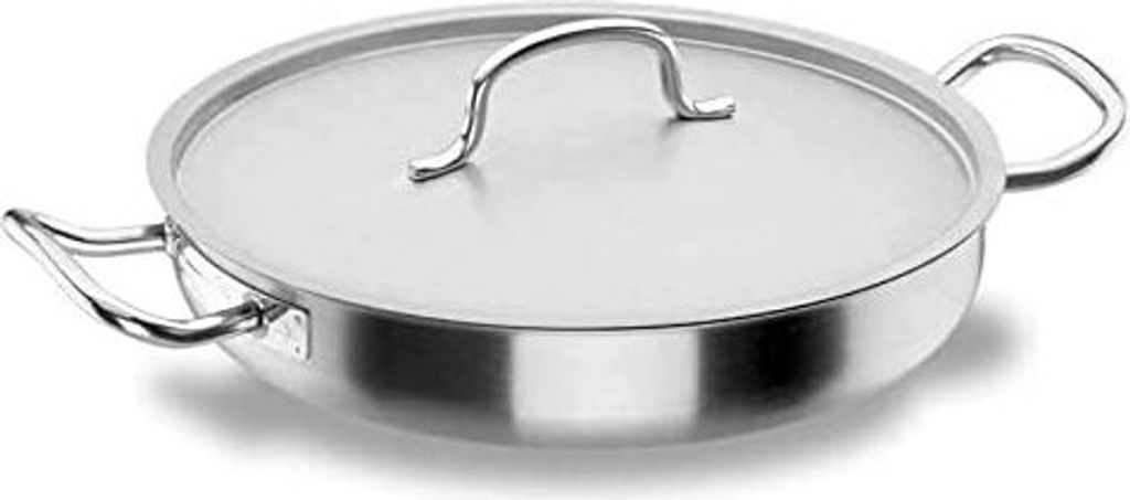 LACOR 50628 Servier und Pfanne mit Deckel 28 cm