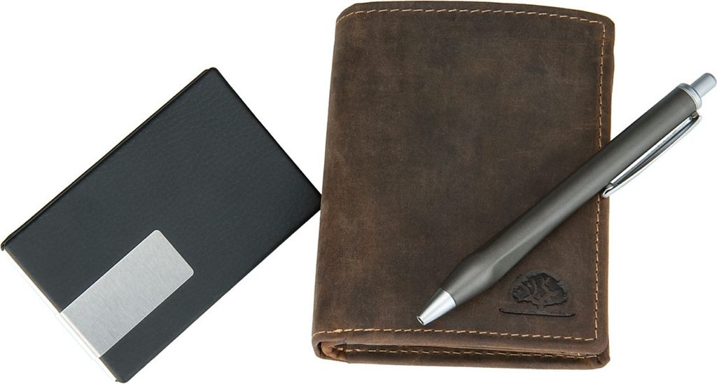 Greenburry Vintage Herren RFID Leder Geldbörse Geldbeutel Produktbild 33