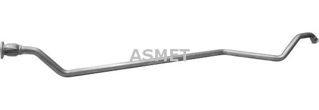 Tuyau d'échappement anticorrosion Laguna ASMET 10095 OE 8200297284