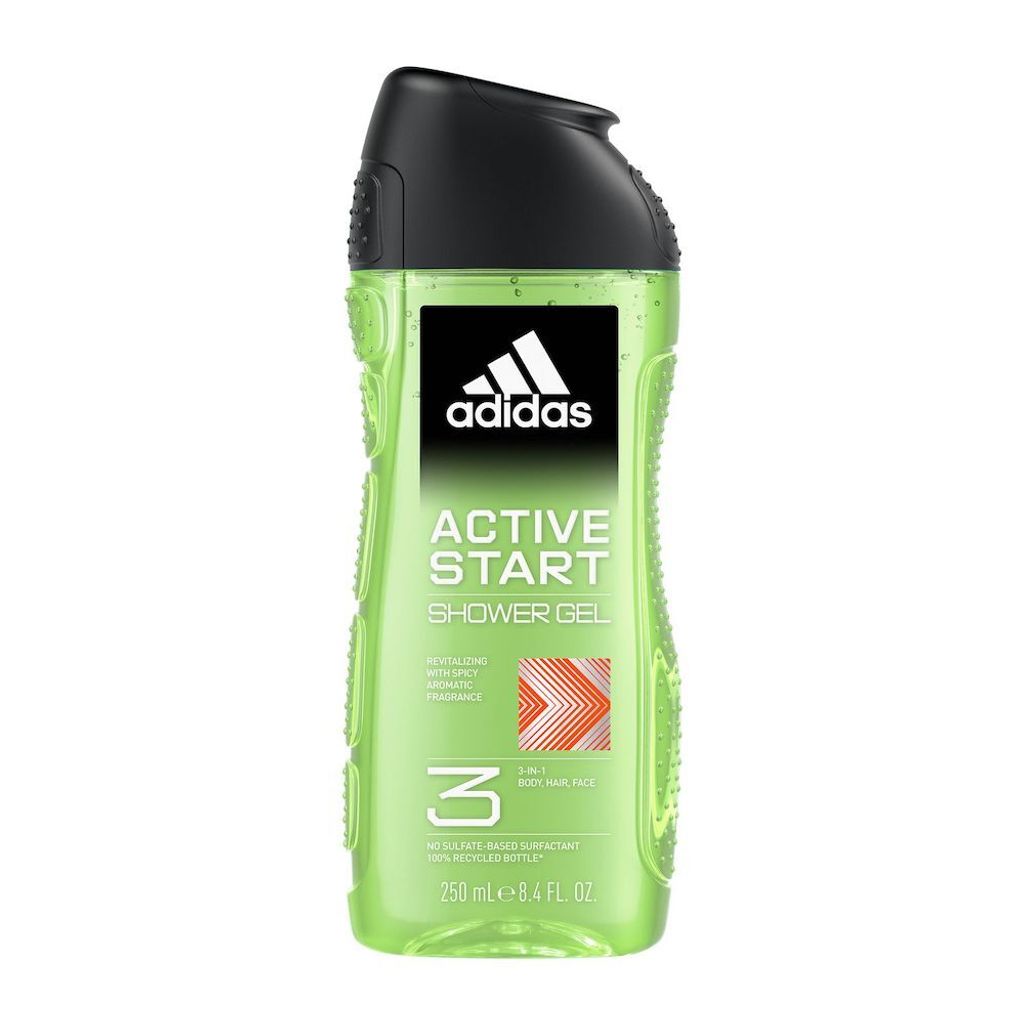 Adidas Active Start, gel douche pour hommes, 250ml Image du produit 