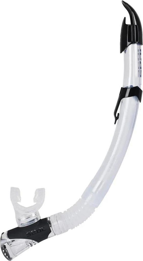 Seacsub Fast Tech Tauchschnorchel Durchsichtig,Schwarz Durchsichtig,Schwarz One Size